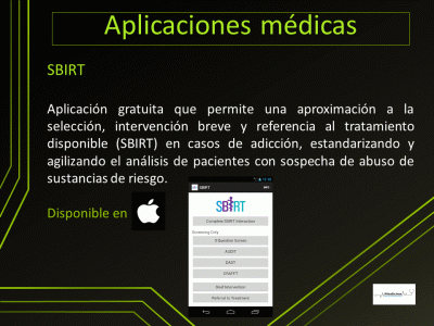 Aplicaciones médicas: SBIRT